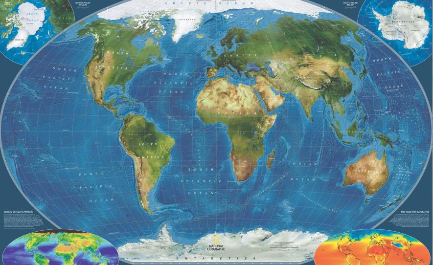 World Satellite Icon